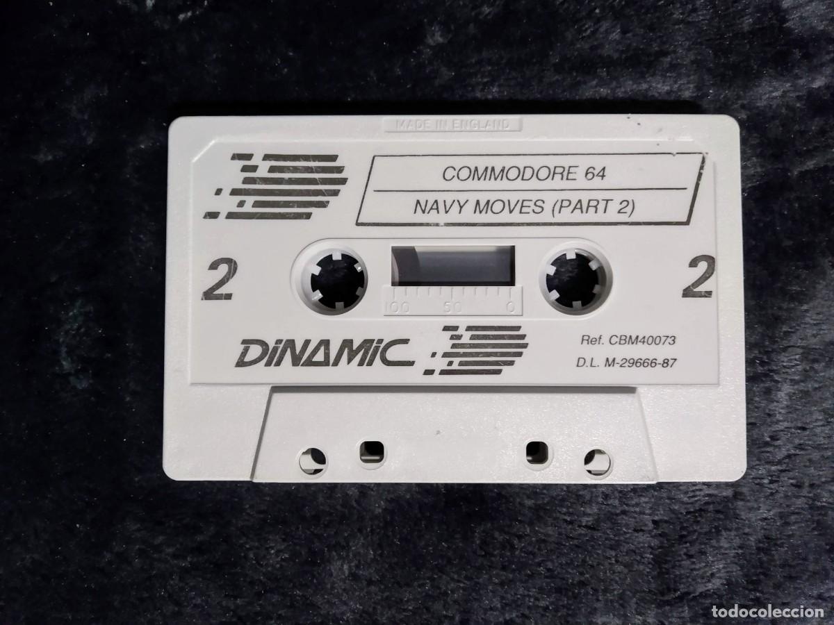Videojuegos y consolas: NAVY MOVES. DINAMIC. COMMODORE 64 C64. - Foto 15