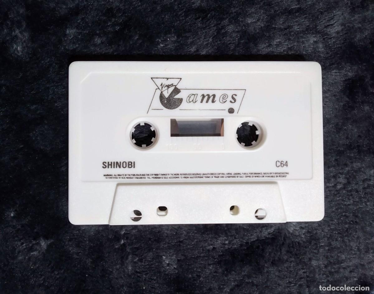 Videojuegos y consolas: SHINOBI. SEGA. COMMODORE 64 C64. - Foto 11
