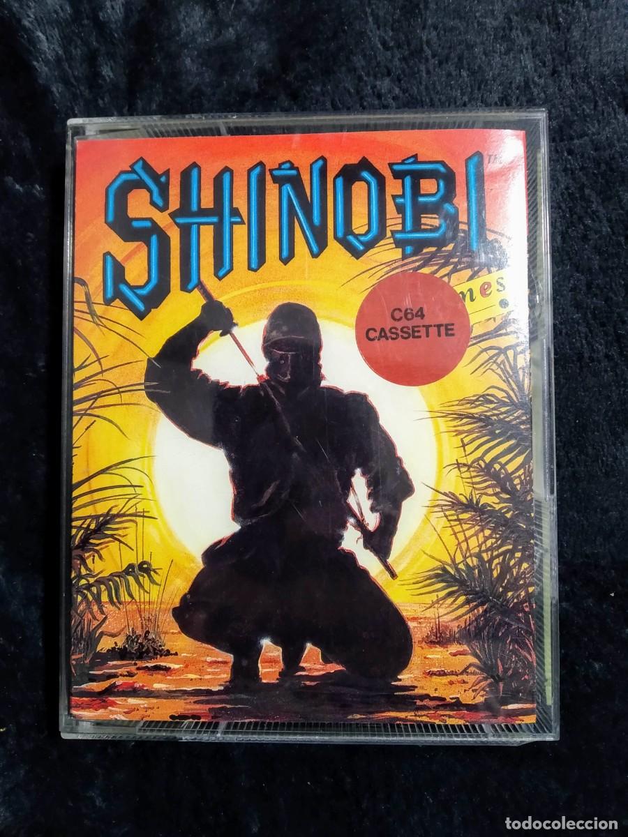 Videojuegos y consolas: SHINOBI. SEGA. COMMODORE 64 C64. - Foto 1
