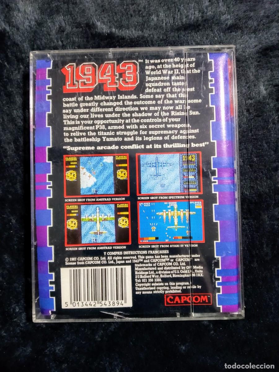 Videojuegos y consolas: 1943: THE BATTLE OF MIDWAY. CAPCOM. COMMODORE 64 C64. - Foto 2