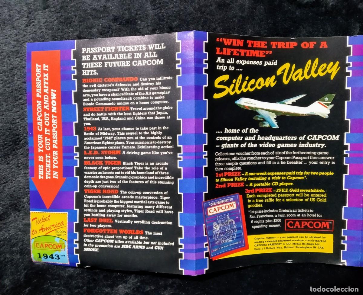 Videojuegos y consolas: 1943: THE BATTLE OF MIDWAY. CAPCOM. COMMODORE 64 C64. - Foto 7
