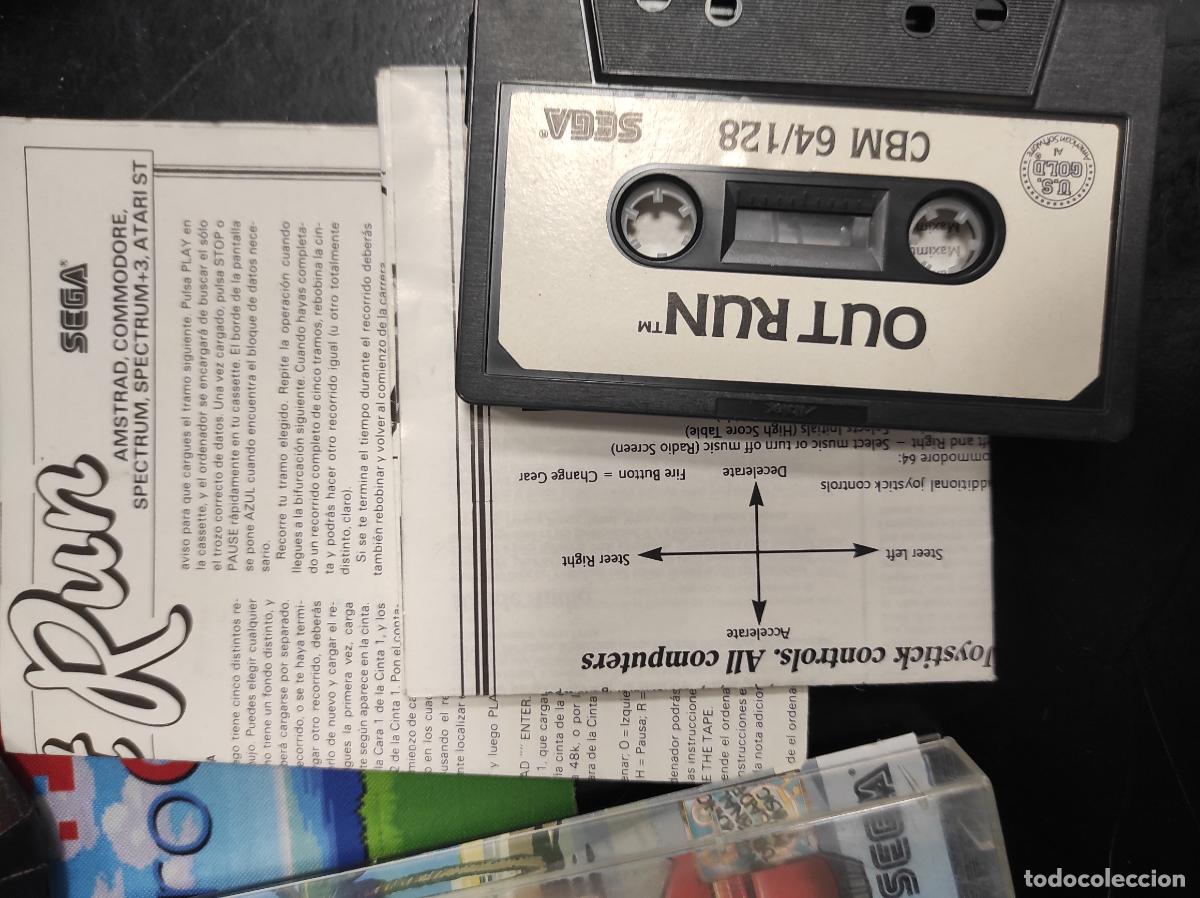Videojuegos y consolas: Out Run Outrun - Commodore 64 C64 - Foto 2