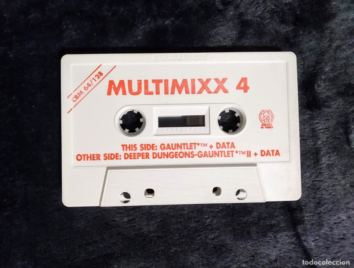 Videojuegos y consolas: MULTIMIXX 4 (GAUNTLET, THE DEEPER DUNGEONS Y GAUNTLET II). ATARI. COMMODORE 64 C64 - Foto 9