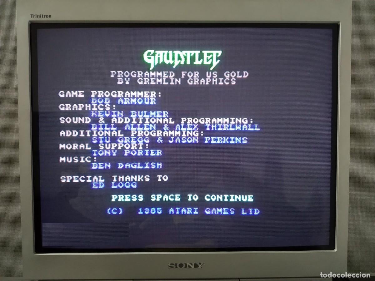Videojuegos y consolas: MULTIMIXX 4 (GAUNTLET, THE DEEPER DUNGEONS Y GAUNTLET II). ATARI. COMMODORE 64 C64 - Foto 13