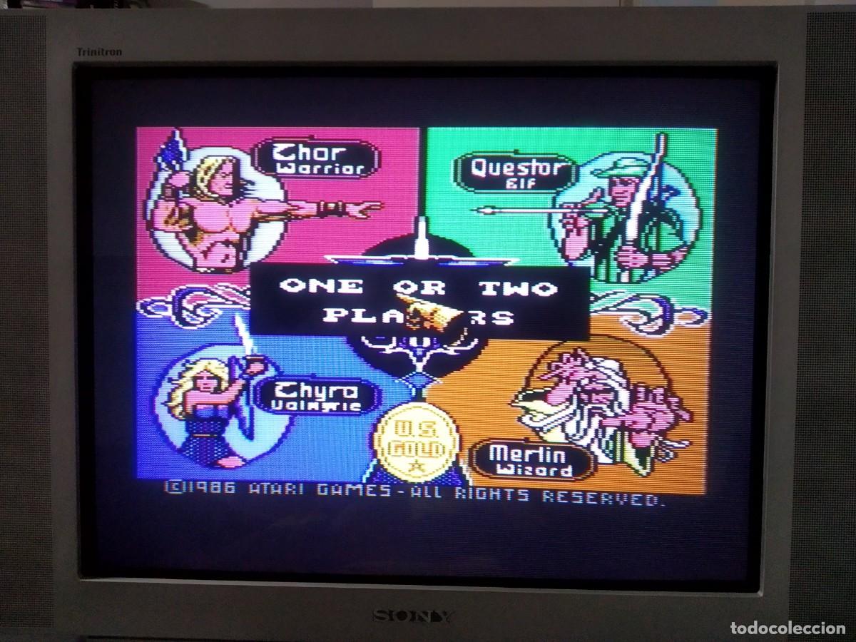 Videojuegos y consolas: MULTIMIXX 4 (GAUNTLET, THE DEEPER DUNGEONS Y GAUNTLET II). ATARI. COMMODORE 64 C64 - Foto 14
