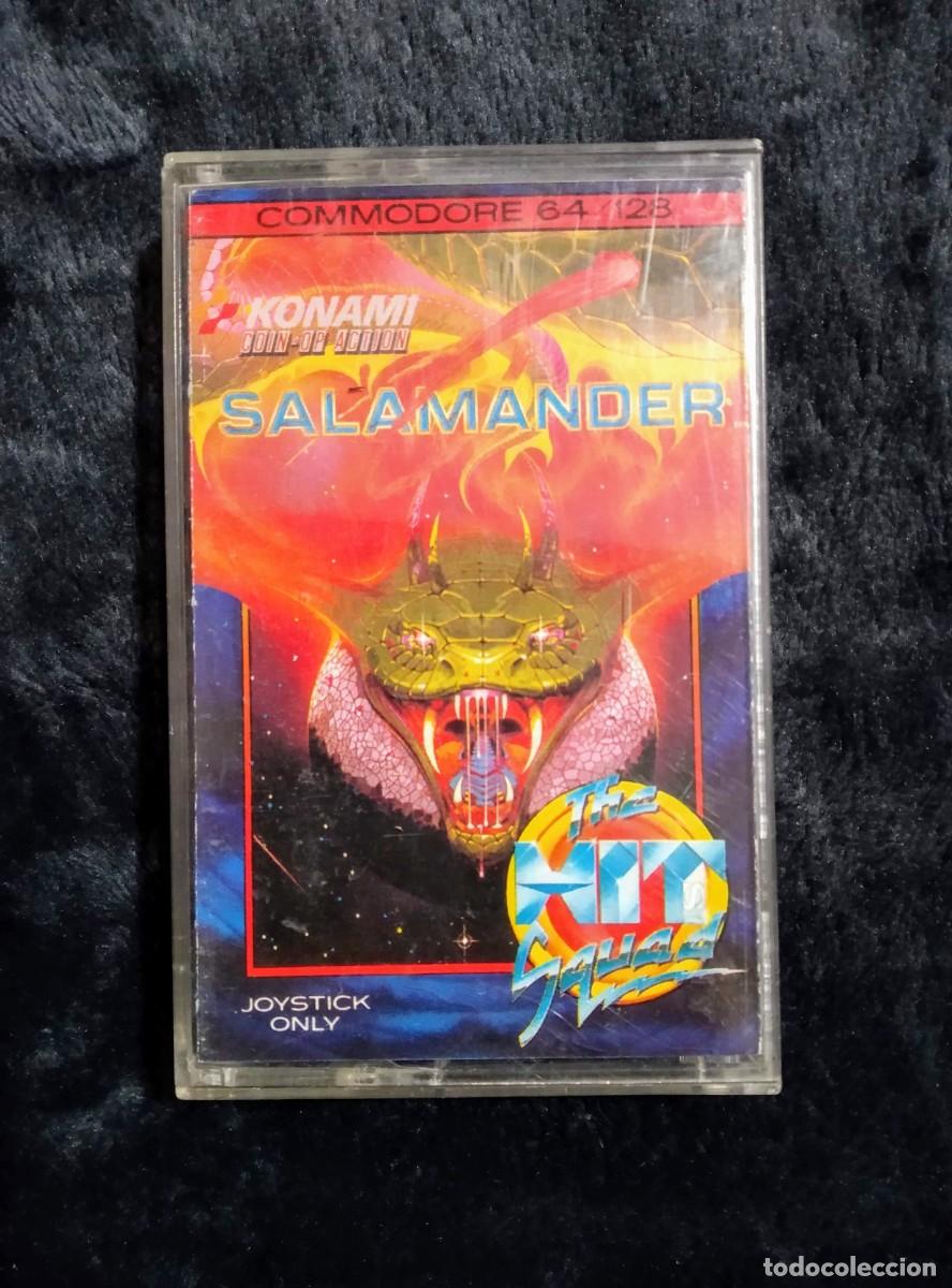 Videojuegos y consolas: SALAMANDER (THE HIT SQUAD). KONAMI. COMMODORE 64 C64 - Foto 1