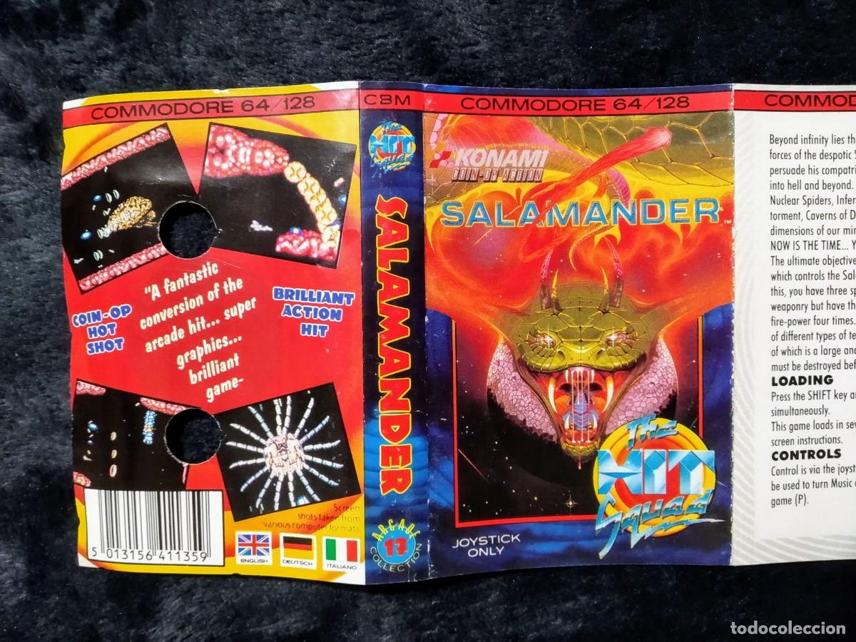 Videojuegos y consolas: SALAMANDER (THE HIT SQUAD). KONAMI. COMMODORE 64 C64 - Foto 6
