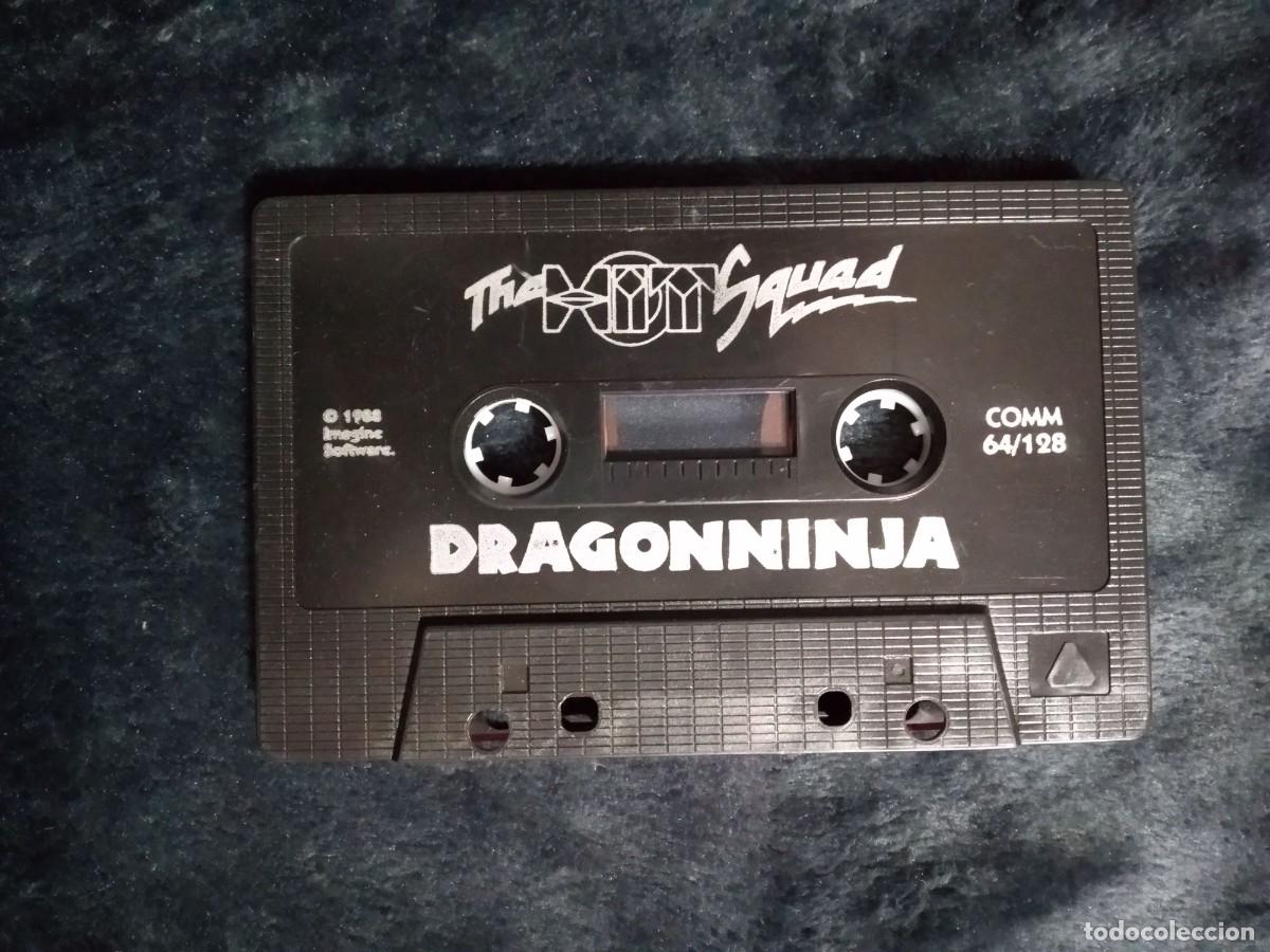 Videojuegos y consolas: DRAGON NINJA DRAGONNINJA (THE HIT SQUAD). DATA EAST. COMMODORE 64 C64 - Foto 8
