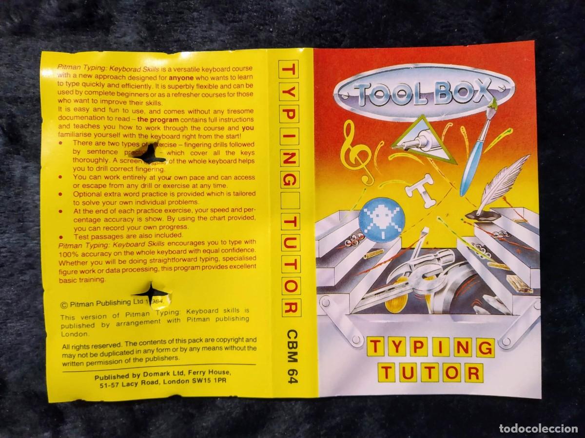 Videojuegos y consolas: TOOL BOX: TYPING TUTOR. DOMARK. COMMODORE 64 C64 - Foto 4