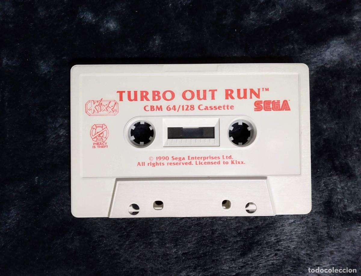 Videojuegos y consolas: TURBO OUT RUN (KIXX). SEGA. COMMODORE 64 C64 - Foto 10