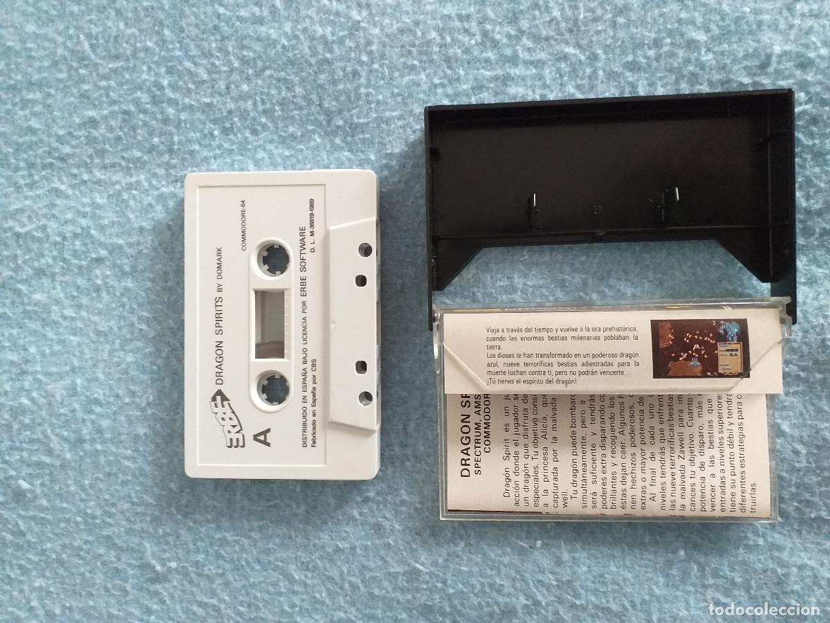 Videojuegos y consolas: Dragon Spirit - Videojuego Commodore 64 - Foto 3