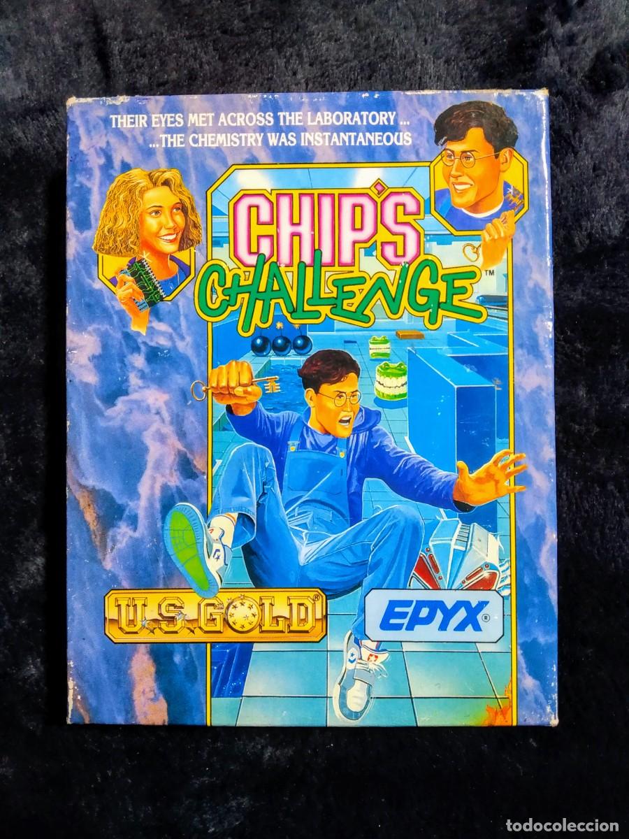 Videojuegos y consolas: CHIPS CHALLENGE. EPYX. COMMODORE 64 C64 - Foto 1