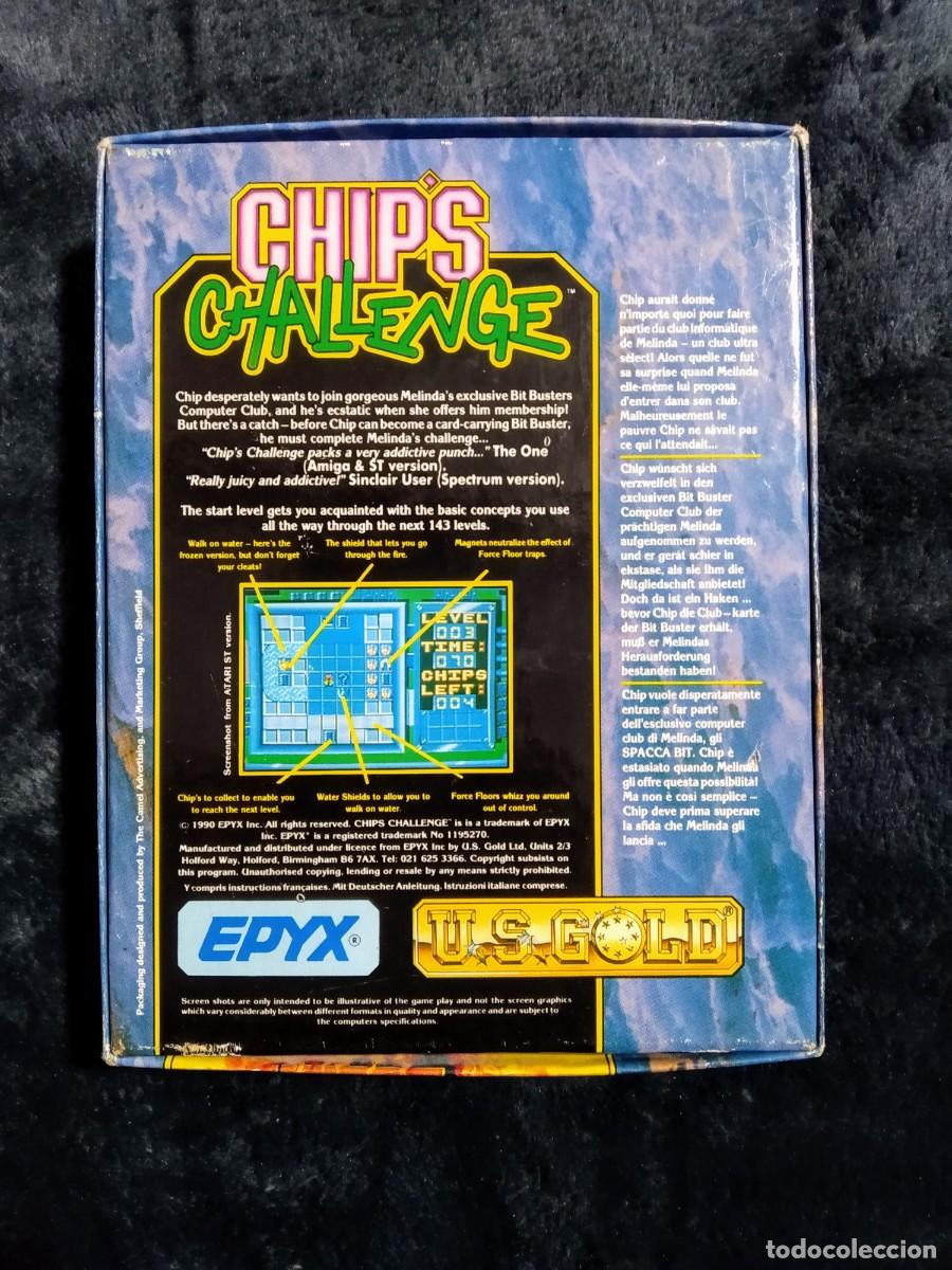 Videojuegos y consolas: CHIPS CHALLENGE. EPYX. COMMODORE 64 C64 - Foto 2