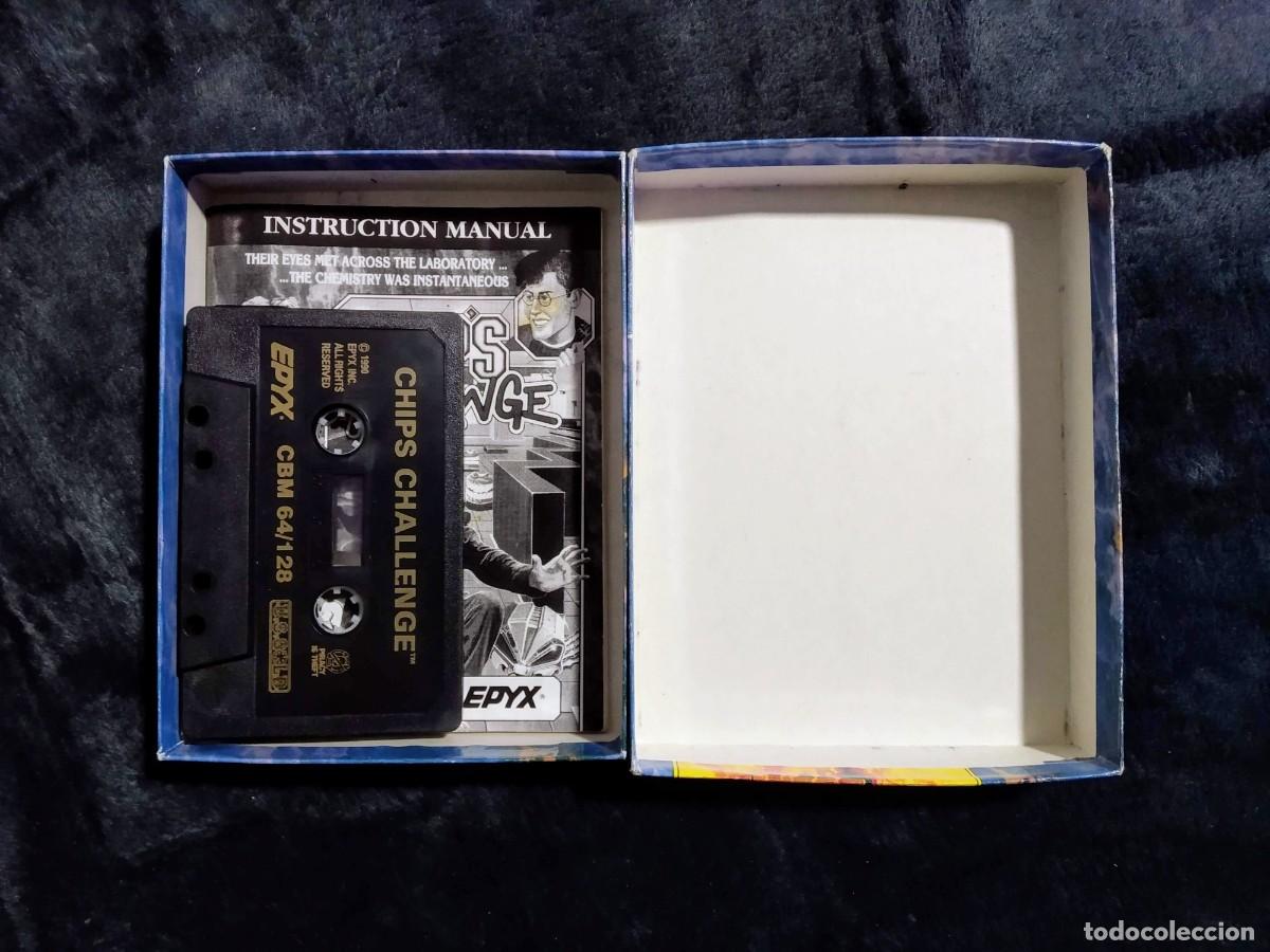 Videojuegos y consolas: CHIPS CHALLENGE. EPYX. COMMODORE 64 C64 - Foto 8