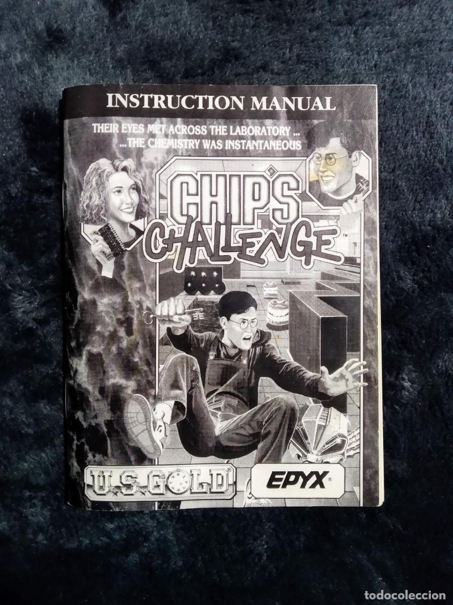 Videojuegos y consolas: CHIPS CHALLENGE. EPYX. COMMODORE 64 C64 - Foto 10