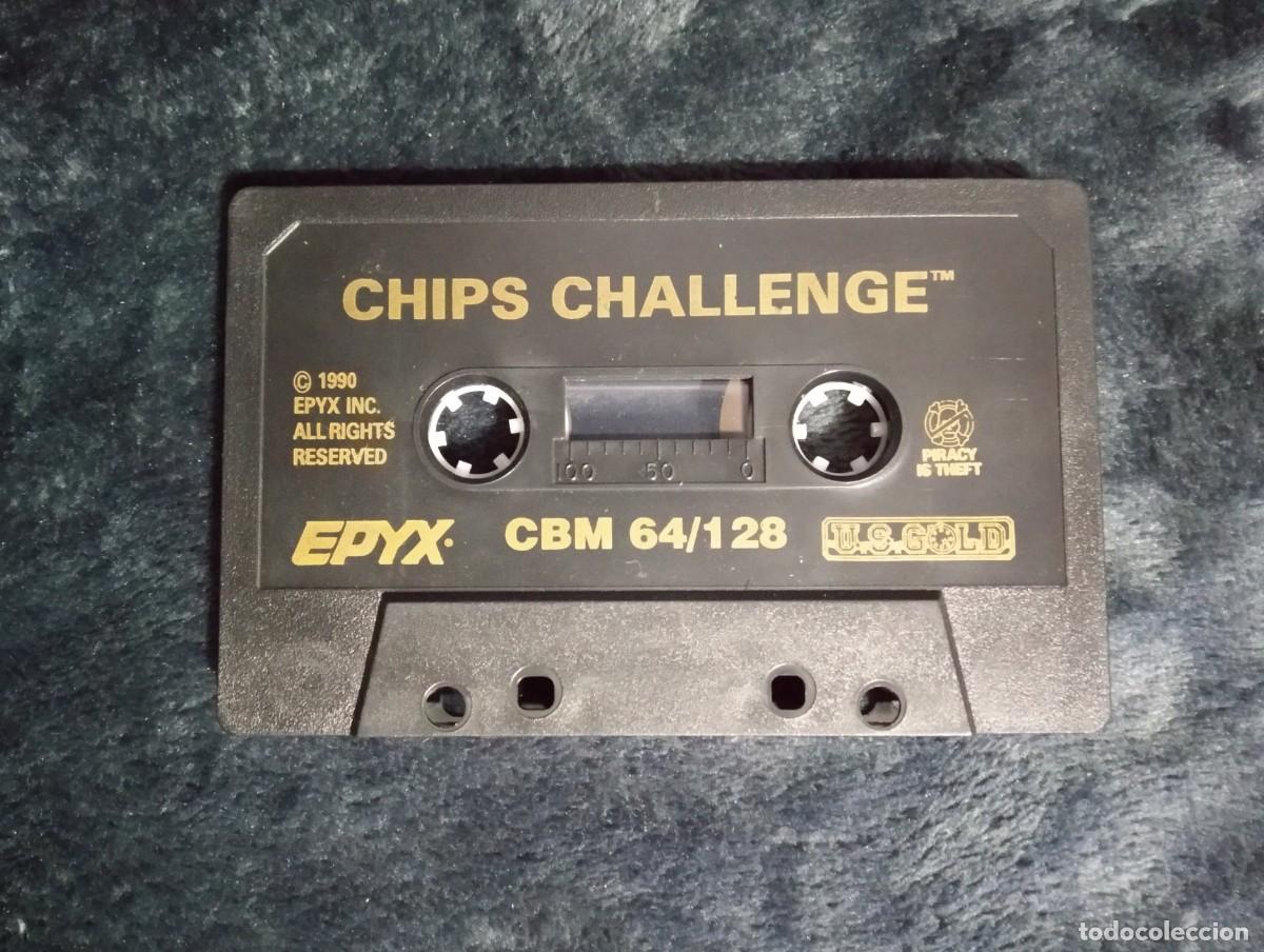 Videojuegos y consolas: CHIPS CHALLENGE. EPYX. COMMODORE 64 C64 - Foto 13