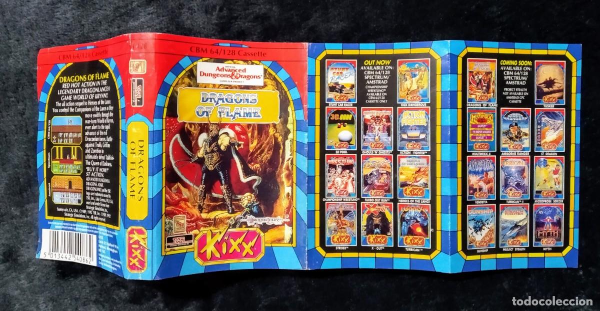 Videojuegos y consolas: ADVANCED DUNGEONS & DRAGONS: DRAGONS OF FLAME (KIXX). SSI. COMMODORE 64 C64 - Foto 4