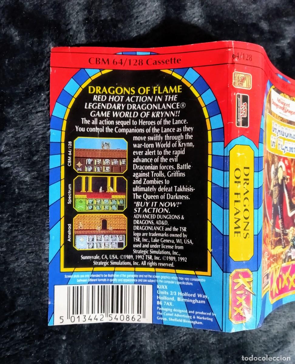 Videojuegos y consolas: ADVANCED DUNGEONS & DRAGONS: DRAGONS OF FLAME (KIXX). SSI. COMMODORE 64 C64 - Foto 6