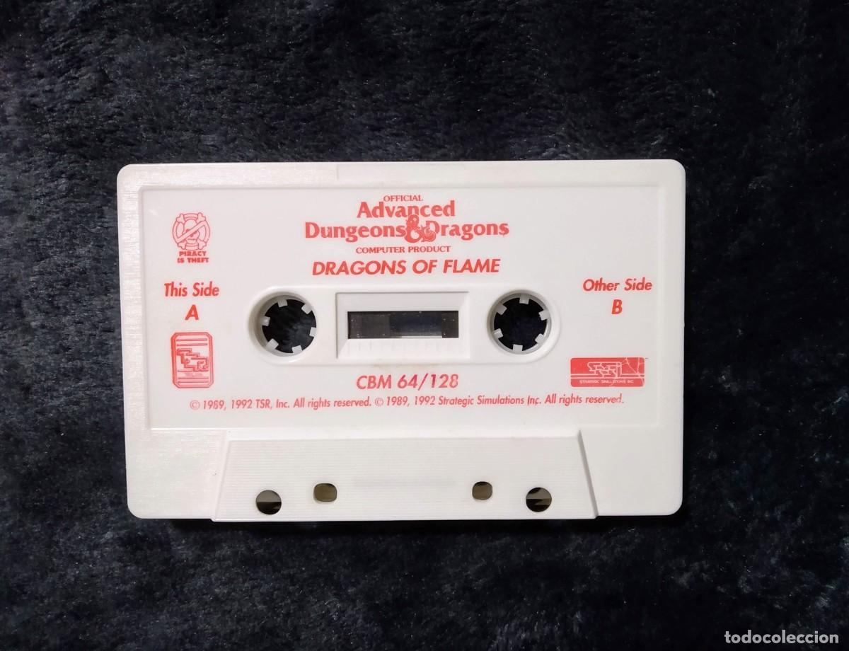 Videojuegos y consolas: ADVANCED DUNGEONS & DRAGONS: DRAGONS OF FLAME (KIXX). SSI. COMMODORE 64 C64 - Foto 7