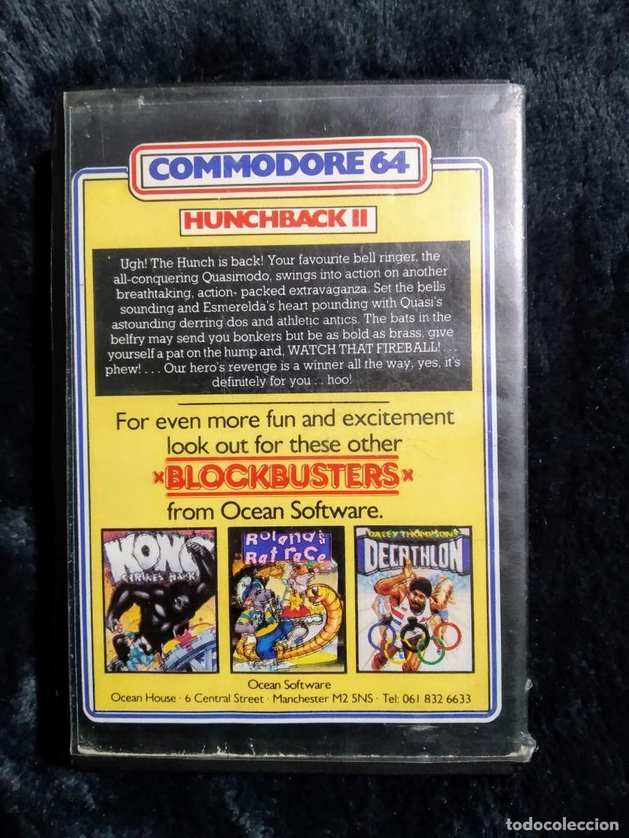 Videojuegos y consolas: HUNCHBACK II: THE QUASIMODOS REVENGE. OCEAN. COMMODORE 64 C64 - Foto 2
