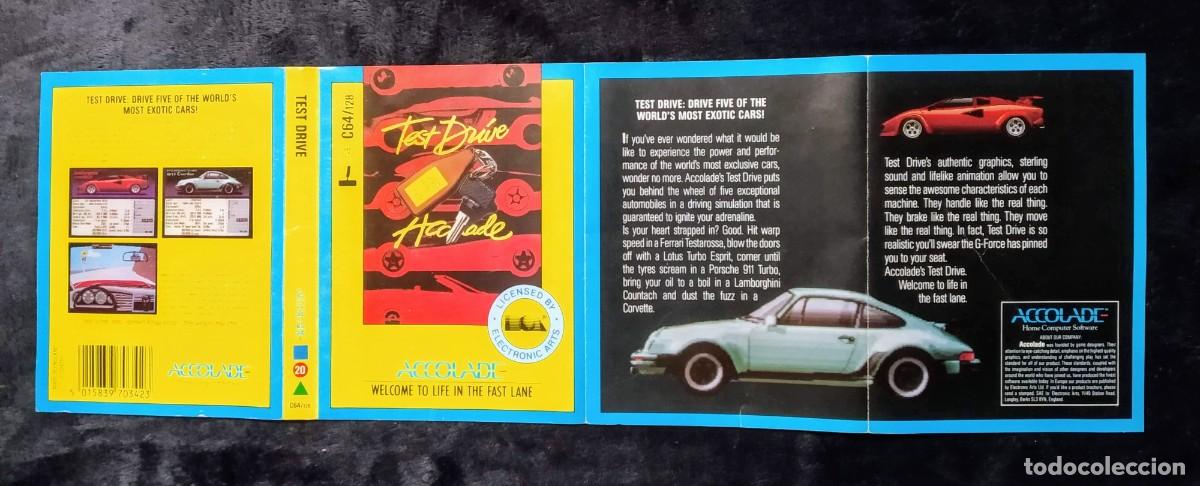 Videojuegos y consolas: TEST DRIVE. ACCOLADE. COMMODORE 64 C64 - Foto 4