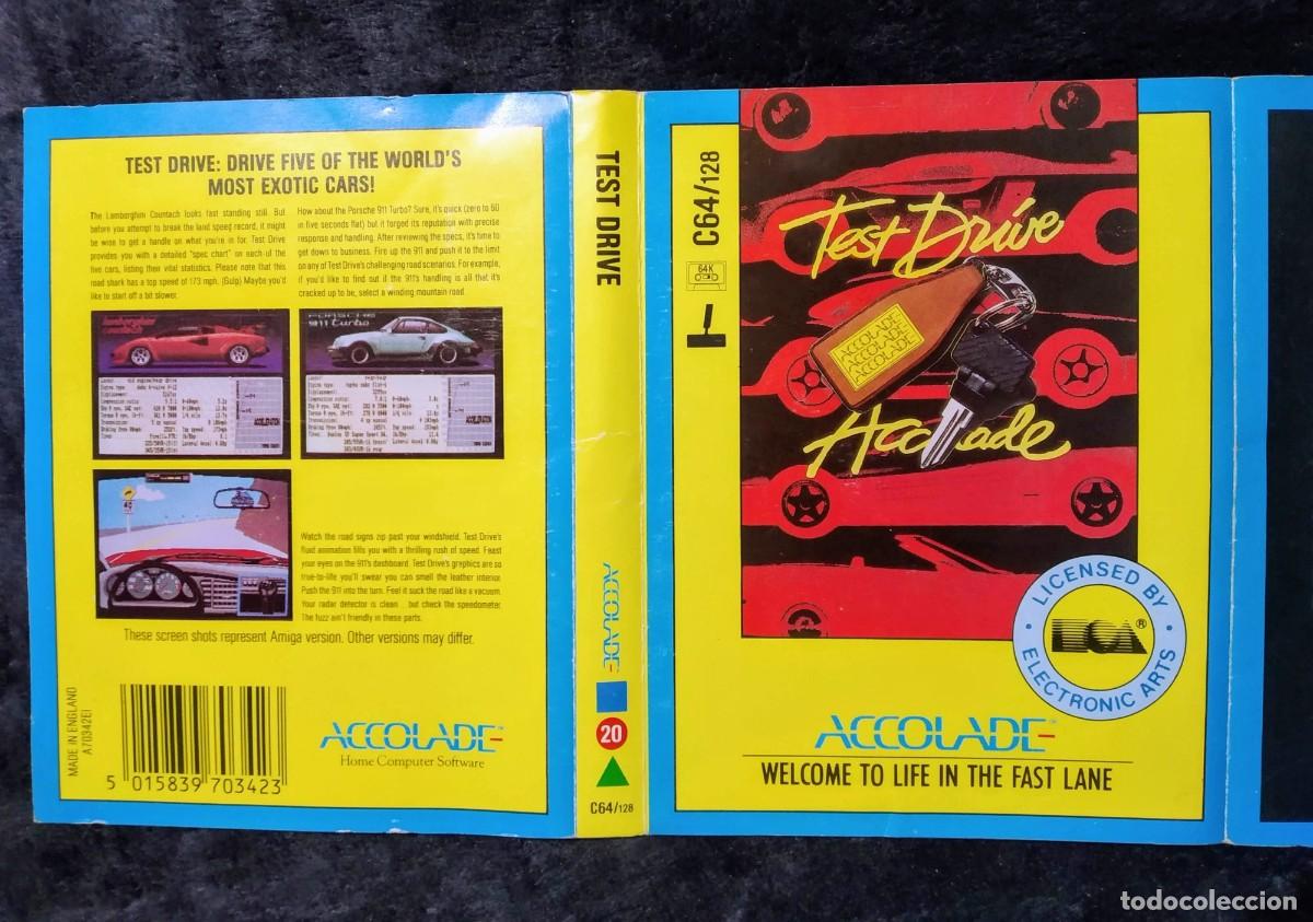 Videojuegos y consolas: TEST DRIVE. ACCOLADE. COMMODORE 64 C64 - Foto 6