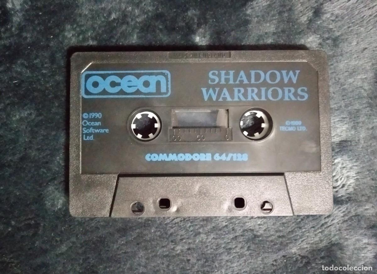 Videojuegos y consolas: SHADOW WARRIORS. TECMO - OCEAN. COMMODORE 64 C64 - Foto 13