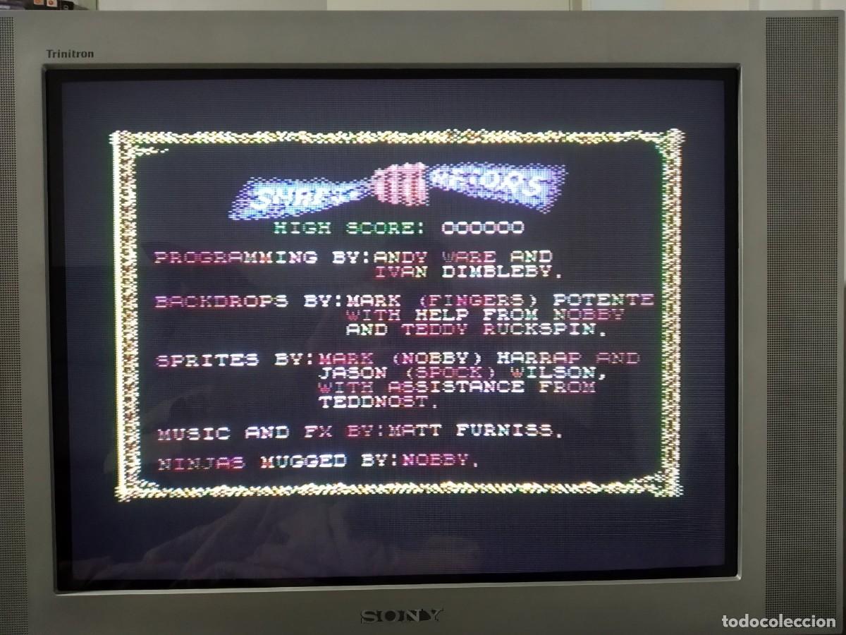 Videojuegos y consolas: SHADOW WARRIORS. TECMO - OCEAN. COMMODORE 64 C64 - Foto 17