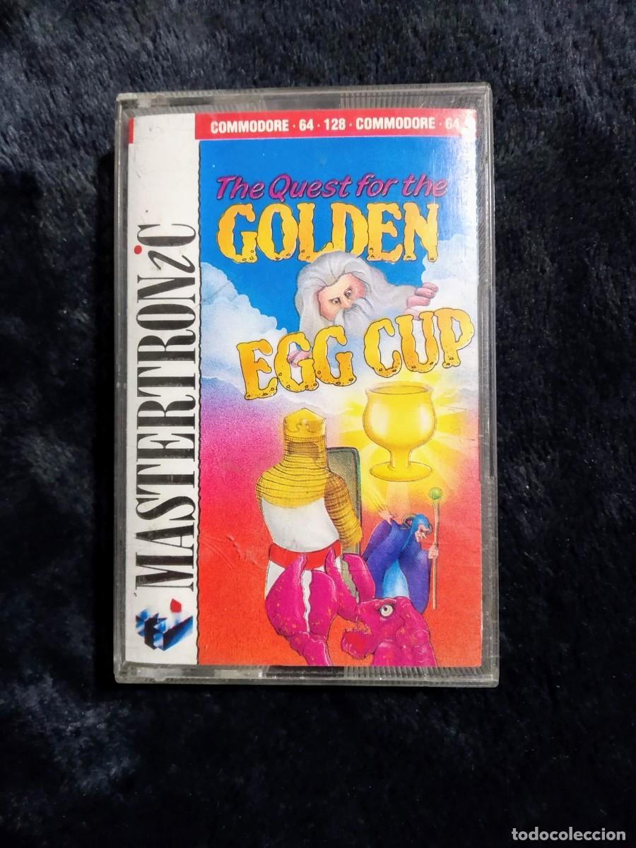 Videojuegos y consolas: THE QUEST FOR THE GOLDEN EGGCUP. MASTERTRONIC. COMMODORE 64 C64 - Foto 1