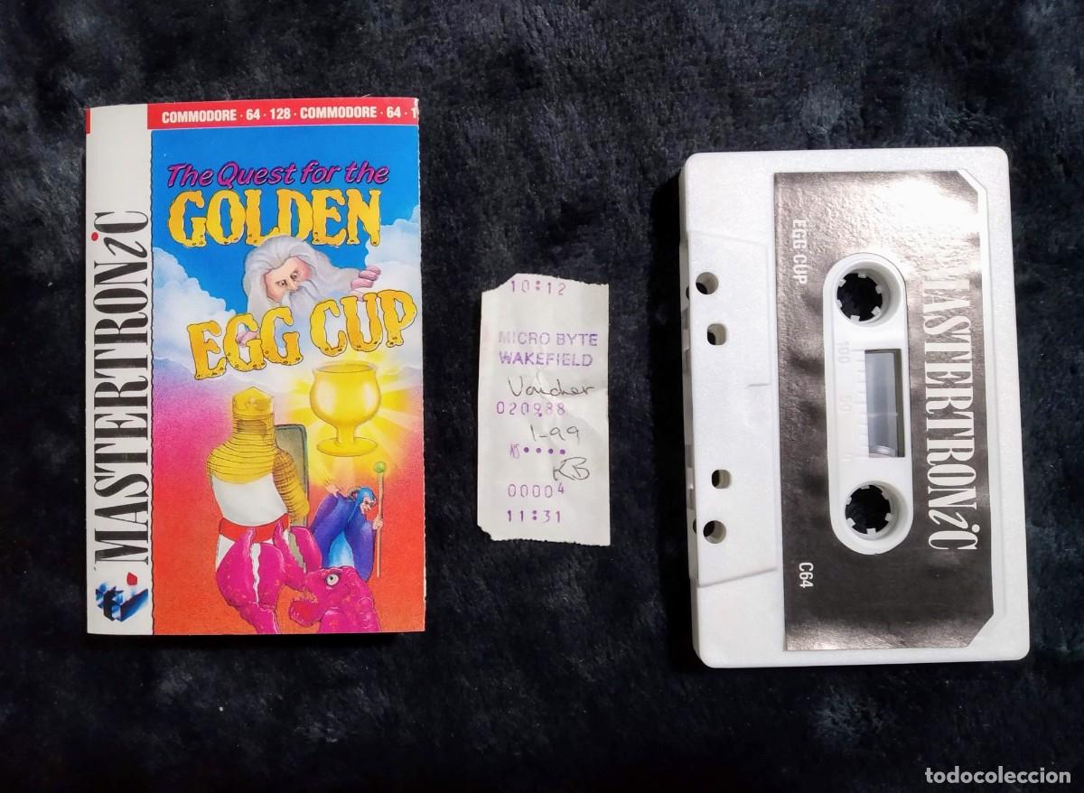 Videojuegos y consolas: THE QUEST FOR THE GOLDEN EGGCUP. MASTERTRONIC. COMMODORE 64 C64 - Foto 4