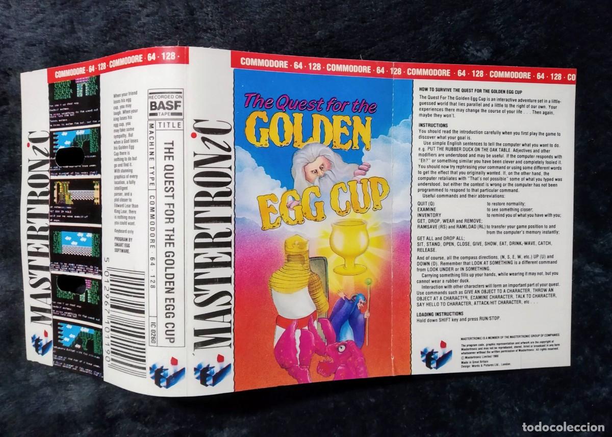 Videojuegos y consolas: THE QUEST FOR THE GOLDEN EGGCUP. MASTERTRONIC. COMMODORE 64 C64 - Foto 5