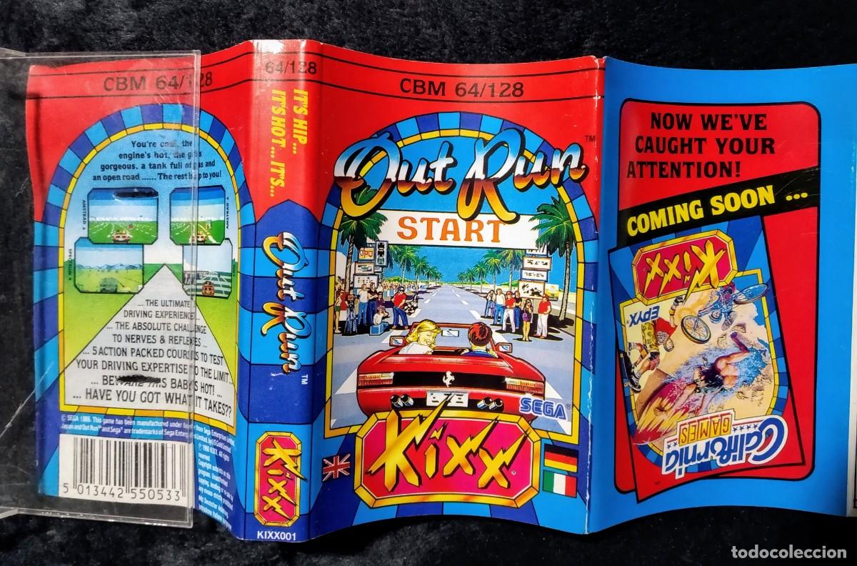 Videojuegos y consolas: OUT RUN (KIXX). SEGA. COMMODORE 64 C64 - Foto 5