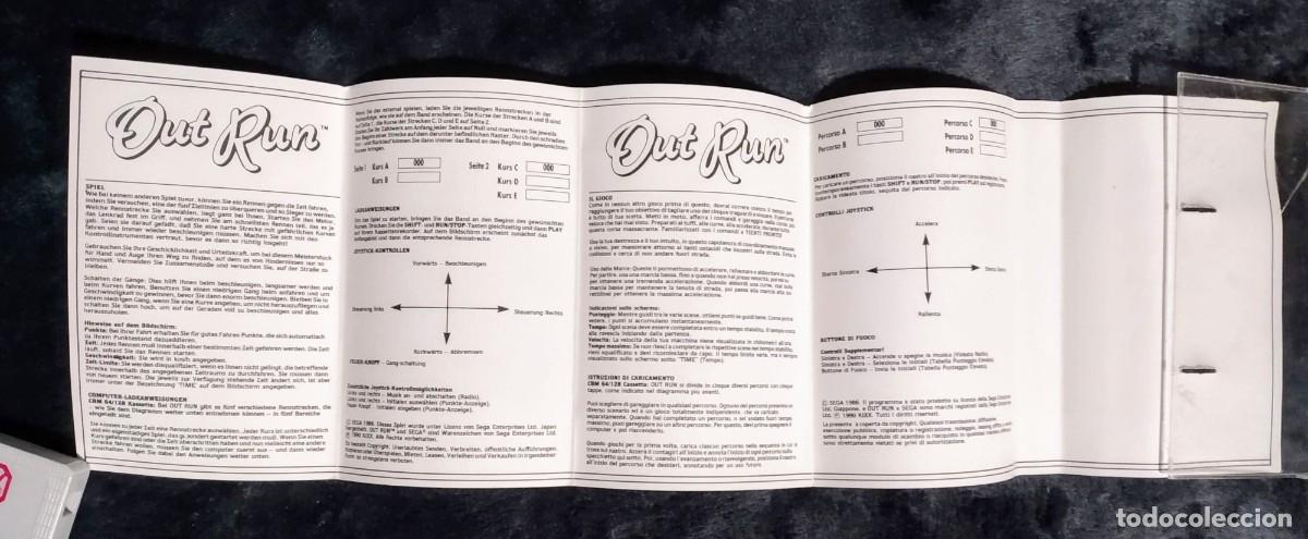 Videojuegos y consolas: OUT RUN (KIXX). SEGA. COMMODORE 64 C64 - Foto 7