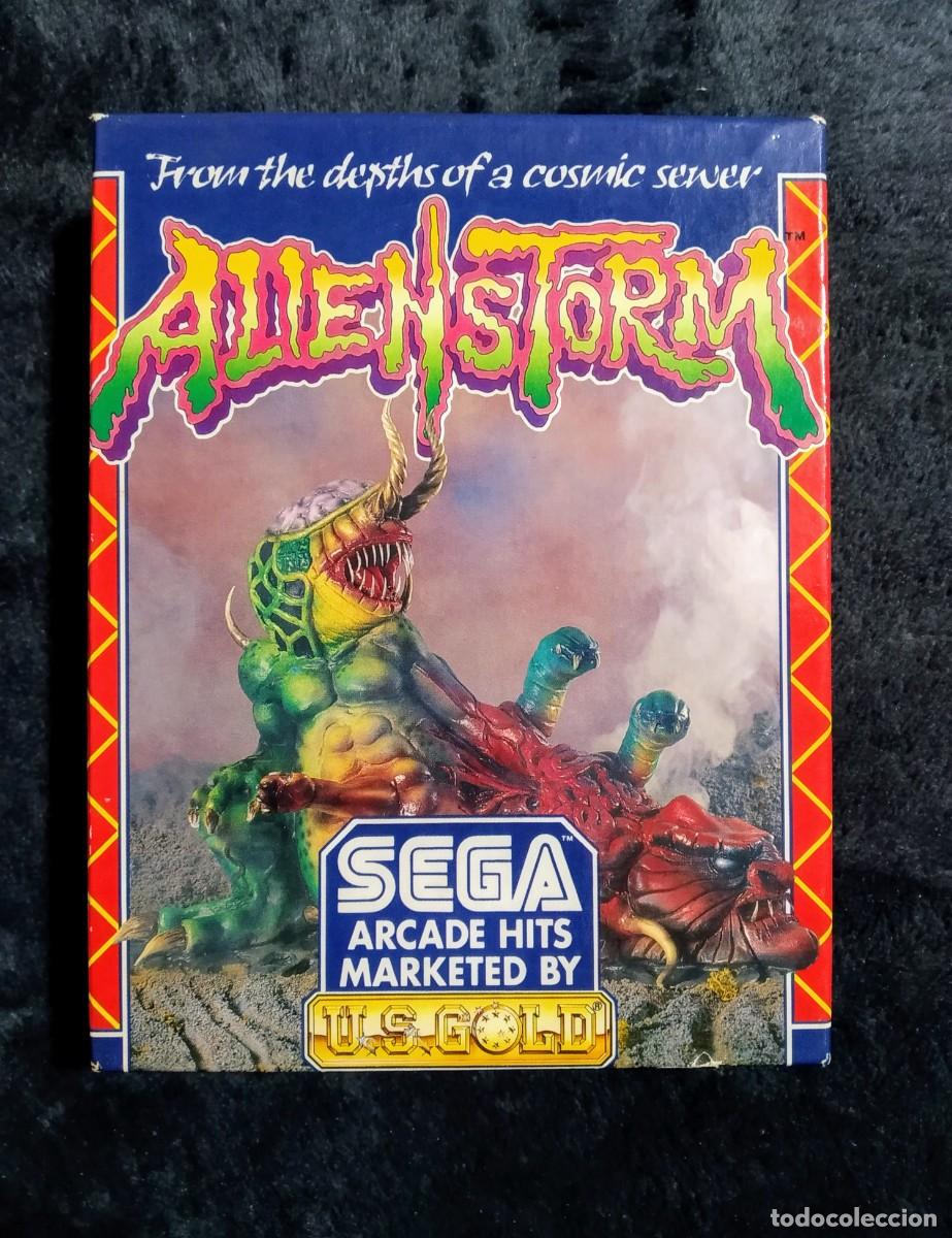 Videojuegos y consolas: ALIEN STORM. SEGA. COMMODORE 64 C64 - Foto 1