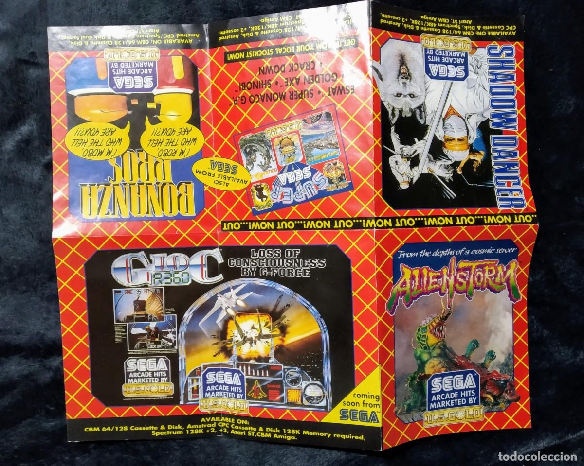 Videojuegos y consolas: ALIEN STORM. SEGA. COMMODORE 64 C64 - Foto 11