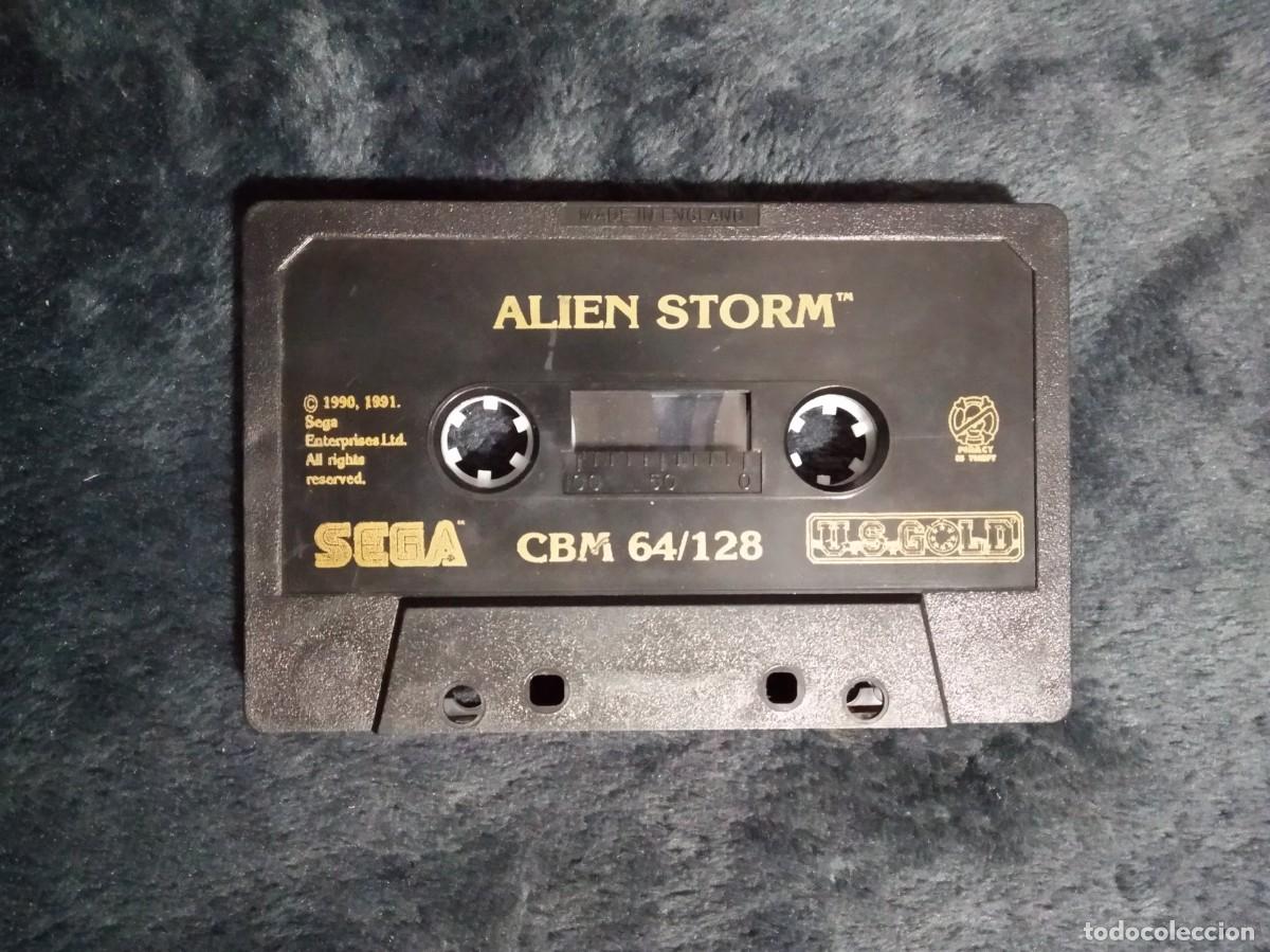Videojuegos y consolas: ALIEN STORM. SEGA. COMMODORE 64 C64 - Foto 13