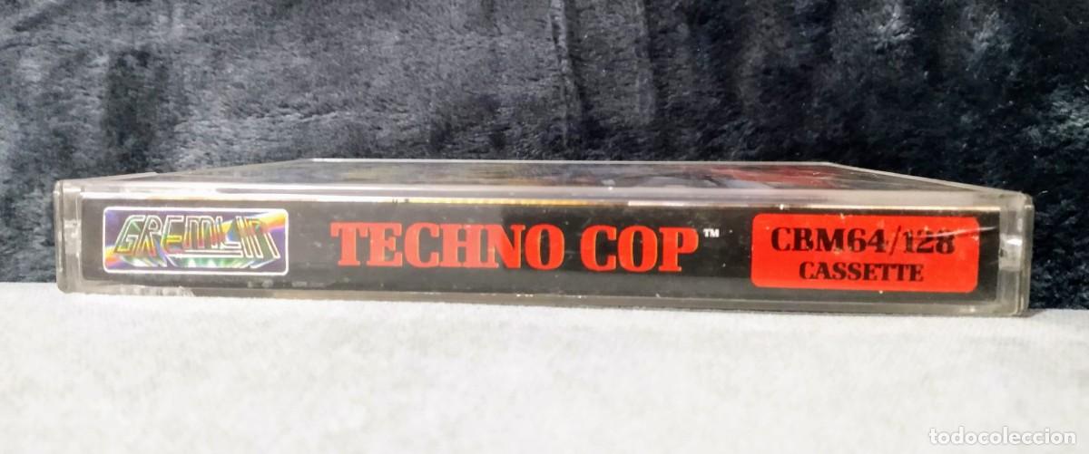 Videojuegos y consolas: TECHNO COP (TECHNOCOP). GREMLIN GRAPHICS. COMMODORE 64 C64 - Foto 3