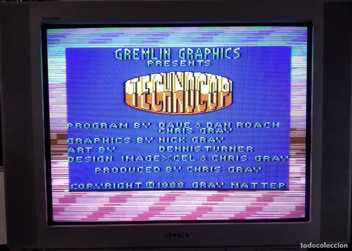Videojuegos y consolas: TECHNO COP (TECHNOCOP). GREMLIN GRAPHICS. COMMODORE 64 C64 - Foto 15