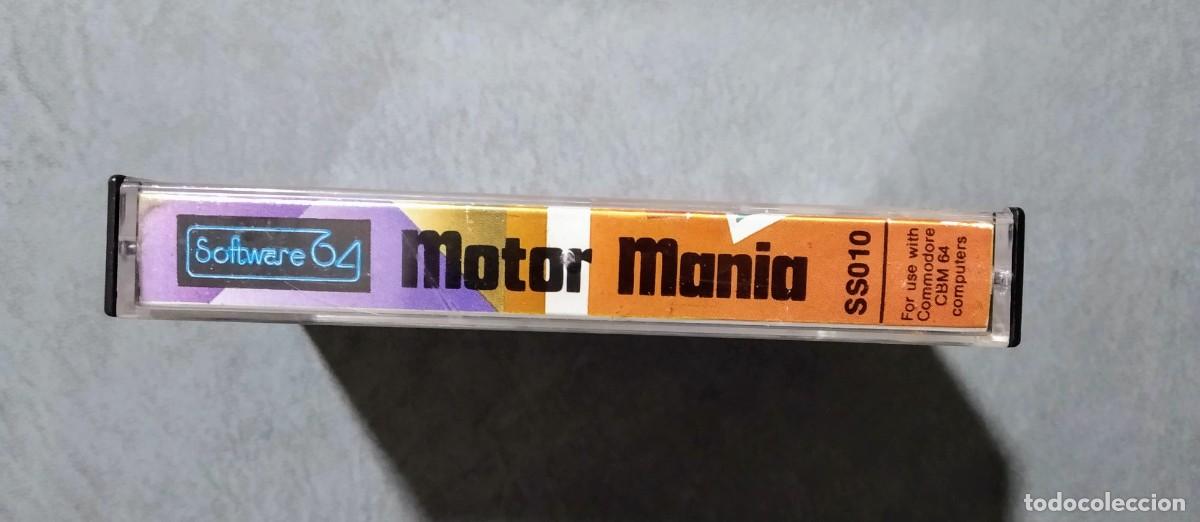 Videojuegos y consolas: MOTOR MANIA. AUDIOGENIC. COMMODORE 64 C64. &iexcl;FUNCIONANDO! - Foto 3