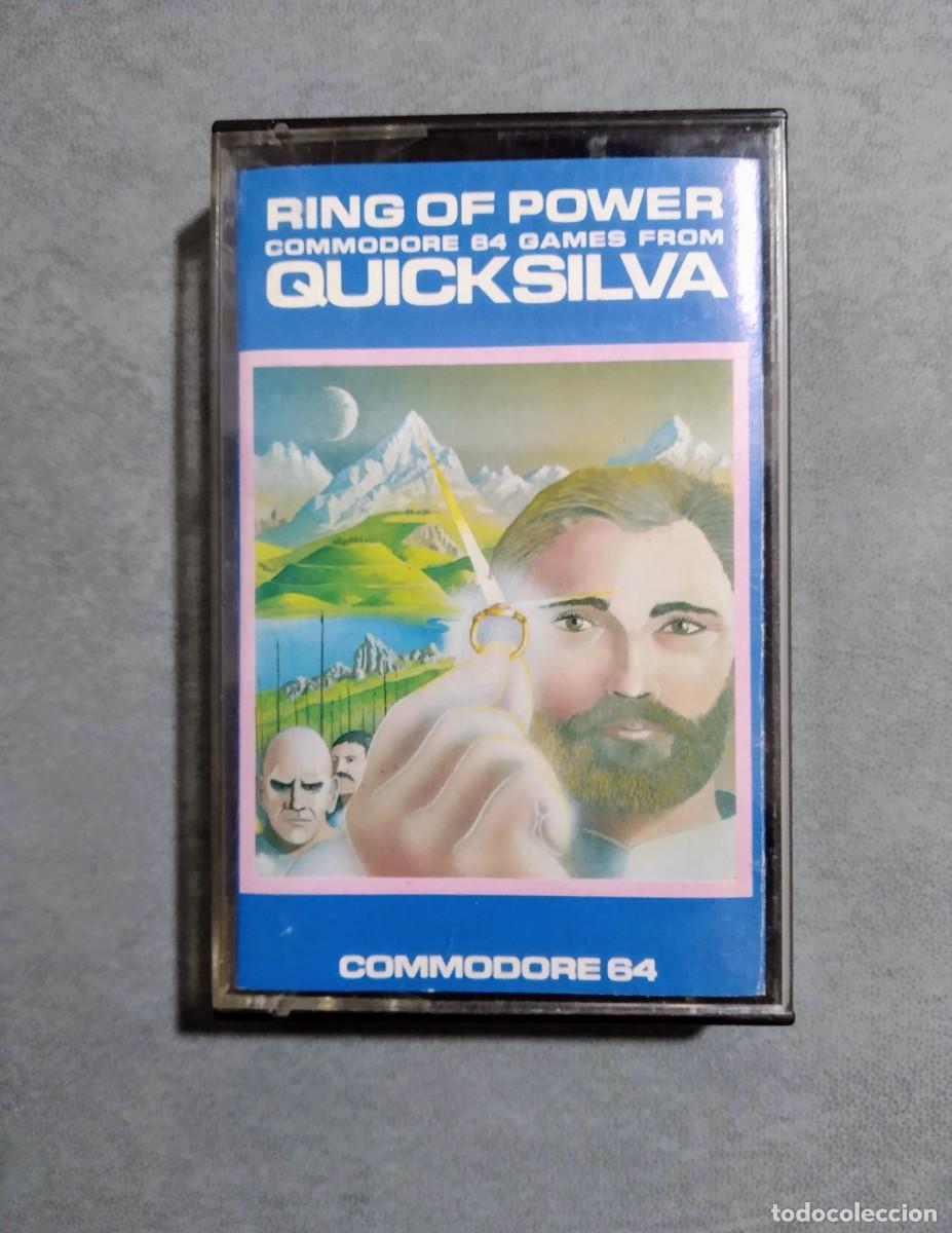 Videojuegos y consolas: RING OF POWER. QUICKSILVA. COMMODORE 64 C64. &iexcl;FUNCIONANDO! - Foto 1