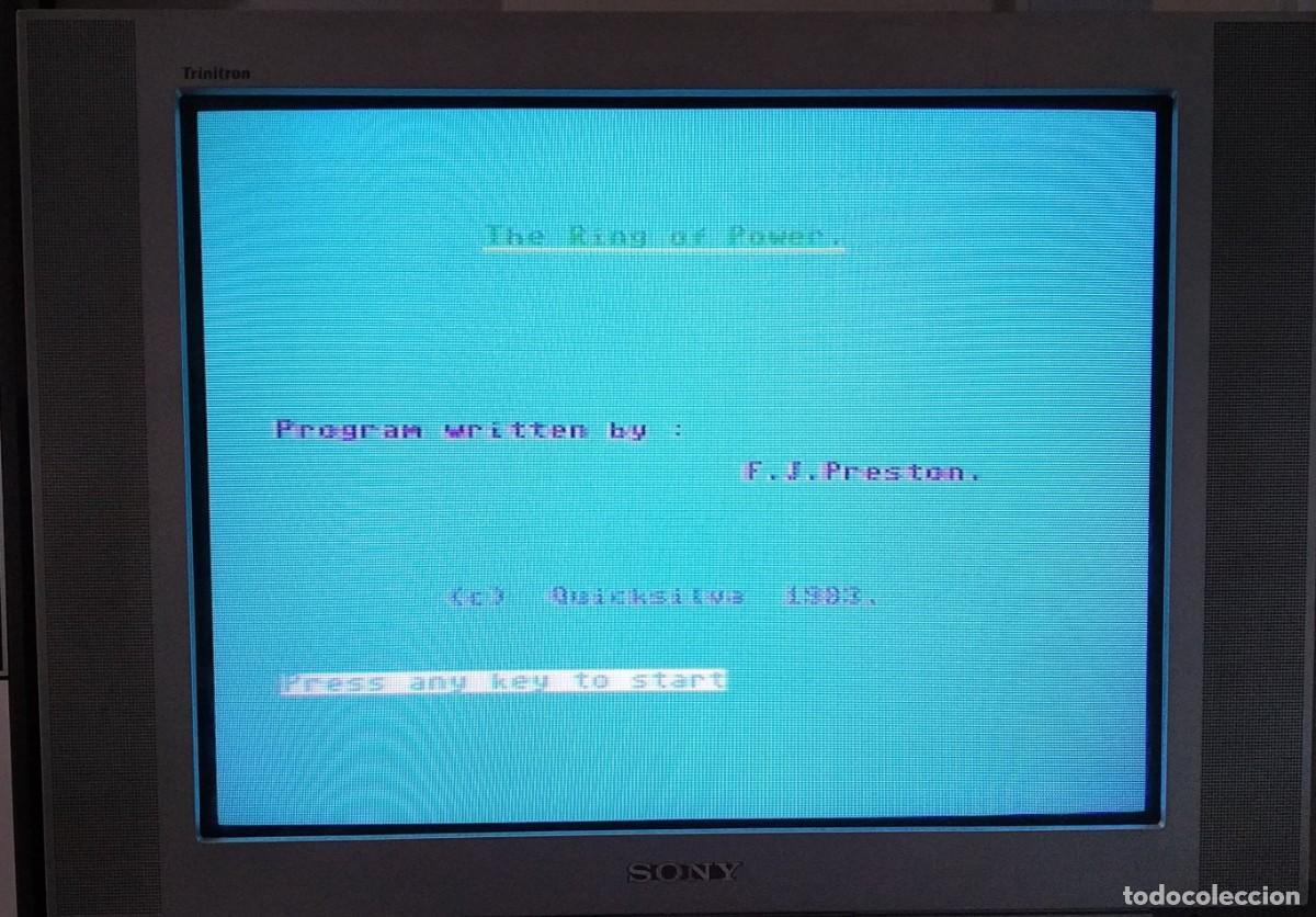 Videojuegos y consolas: RING OF POWER. QUICKSILVA. COMMODORE 64 C64. &iexcl;FUNCIONANDO! - Foto 9