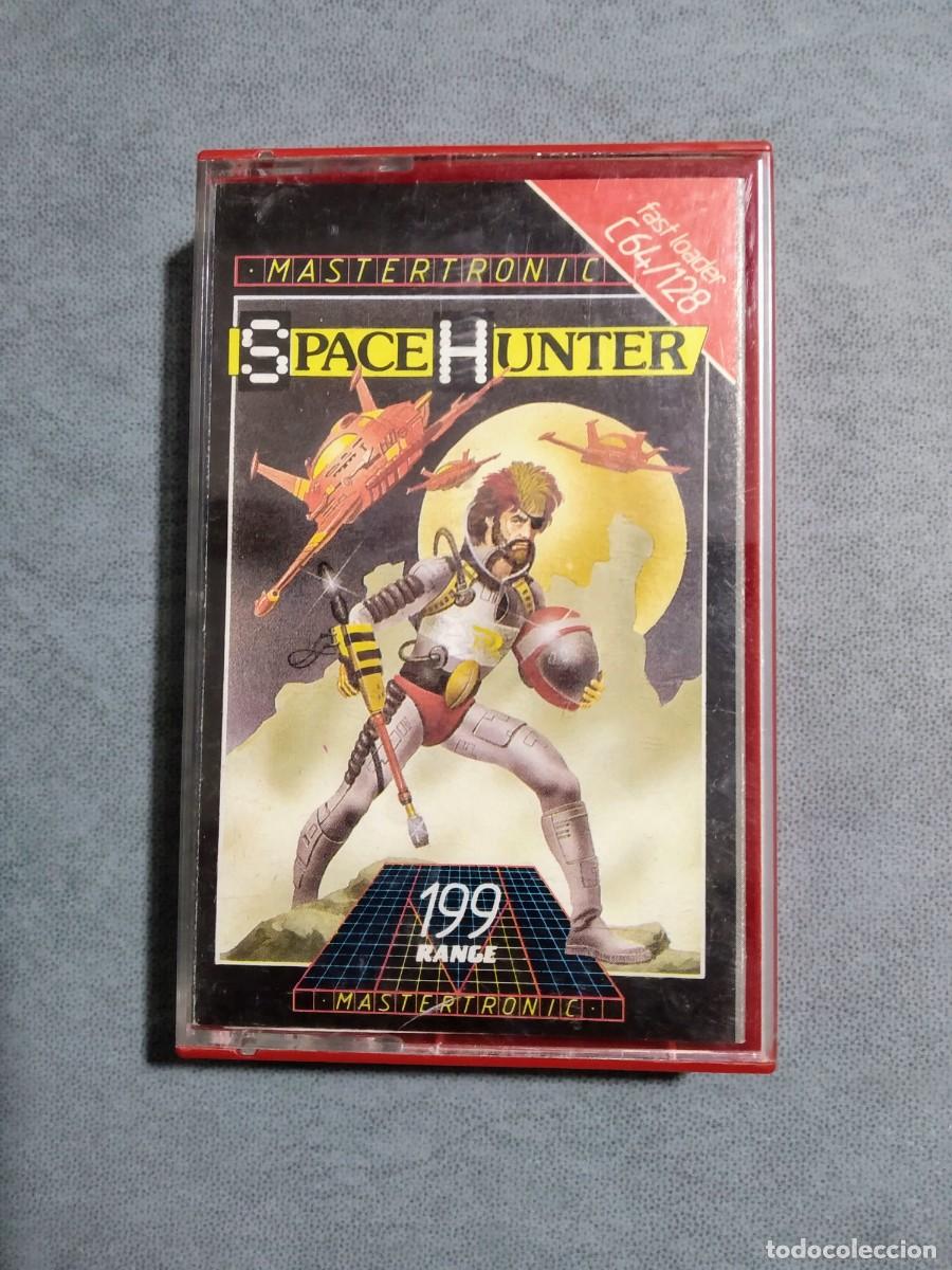 Videojuegos y consolas: SPACE HUNTER. MASTERTRONIC. COMMODORE 64 C64. &iexcl;FUNCIONANDO! - Foto 1