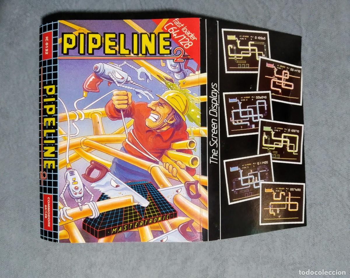 Videojuegos y consolas: PIPELINE 2 (SUPER PIPELINE II). MASTERTRONIC. COMMODORE 64 C64. &iexcl;FUNCIONANDO! - Foto 4