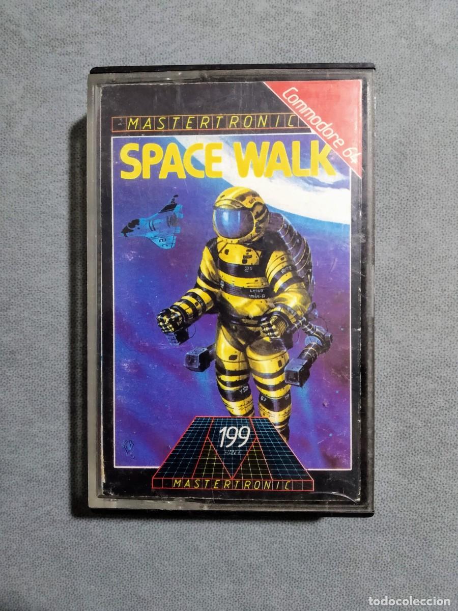 Videojuegos y consolas: SPACE WALK. MASTERTRONIC. COMMODORE 64 C64. &iexcl;FUNCIONANDO! - Foto 1
