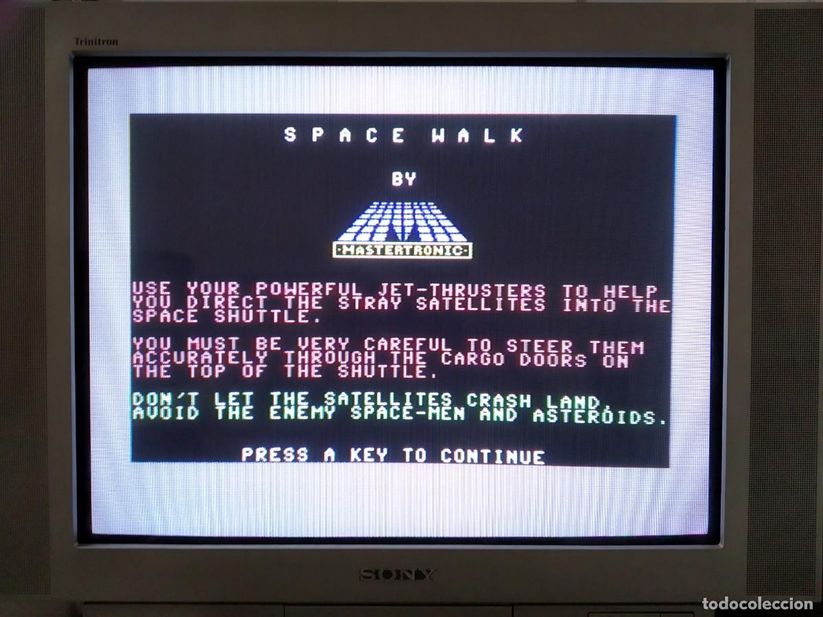 Videojuegos y consolas: SPACE WALK. MASTERTRONIC. COMMODORE 64 C64. &iexcl;FUNCIONANDO! - Foto 9