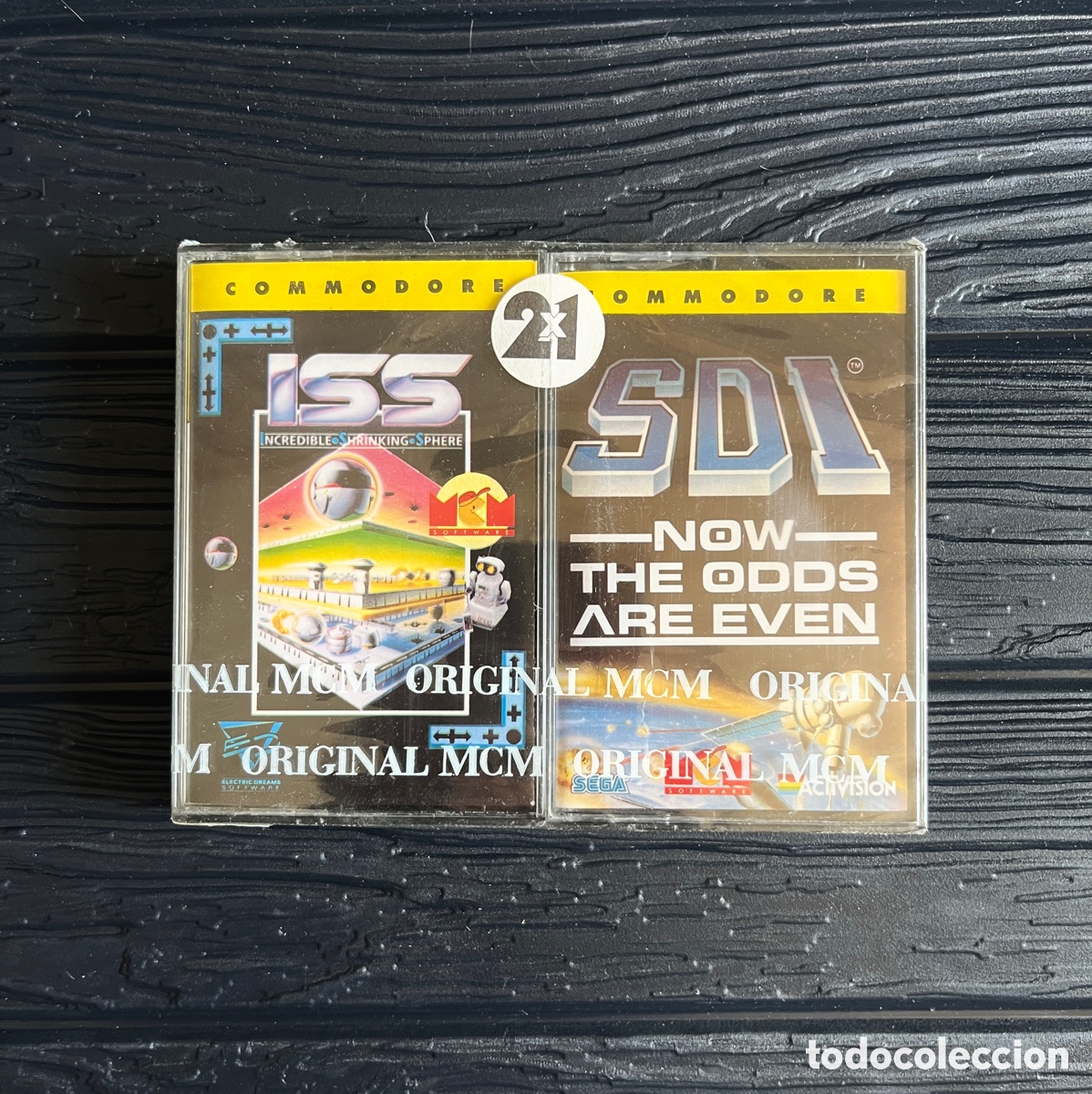Videojuegos y consolas: 2 Juegos Retro Precintado Erbe+MCM - Foto 2