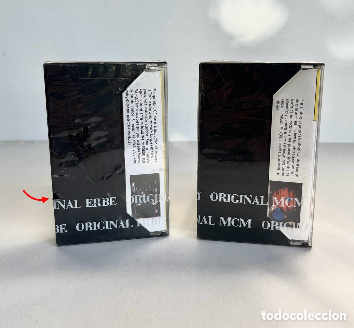 Videojuegos y consolas: Dos Juegos acci&oacute;n retro Commodore Nuevo - Foto 2
