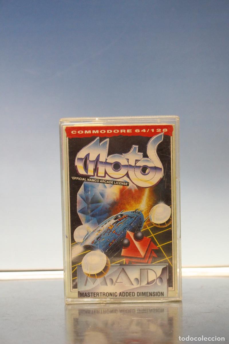Videojuegos y consolas: Commodore. Juego Motos. Namco, 1985. - Foto 1