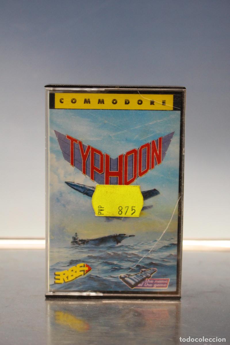 Videojuegos y consolas: Commodore. Juego Typhoon. Erbe, 1988. - Foto 1