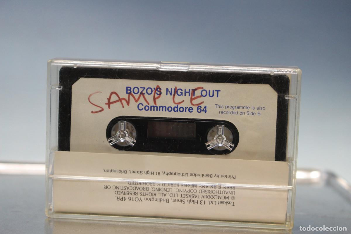 Videojuegos y consolas: Commodore. Juego Bozos. Taskset, 1984. Cinta, cassette sin instrucciones. - Foto 2